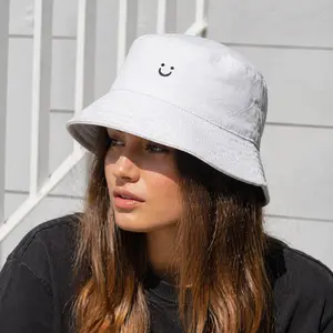 Malaxlx Unisex Bucket Hat Reversible Double-Side-Wear Sunscreen Hat UPF 50+ Cotton Polyester Lightweight Foldable for Men Women Teens Summer Outdoor Activities Straw Beach Hat, Casual Outdoor Hat