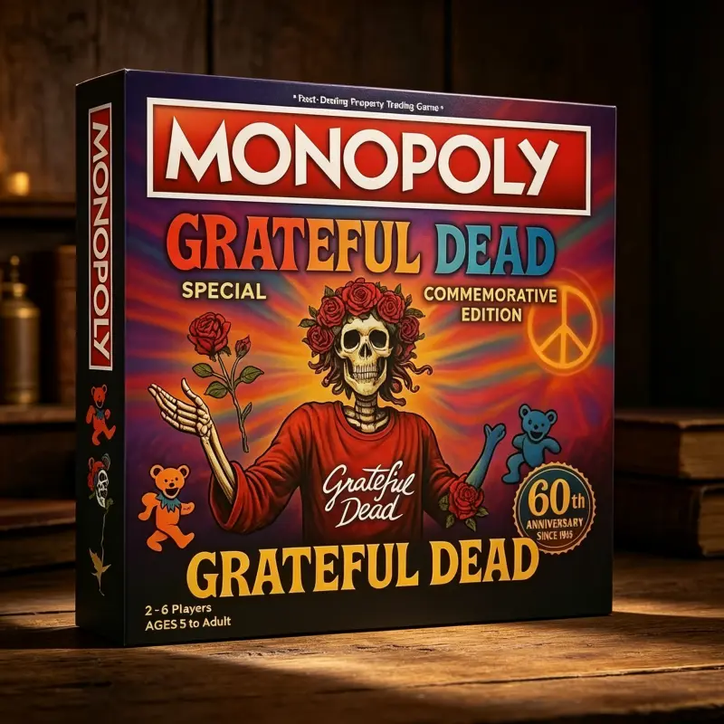 MONOPOLY Wu-Tang Clan Classic Board Game – The Ultimate Horror-Themed Must-Have for Bachelor, Bachelorette & All Singles Parties!
