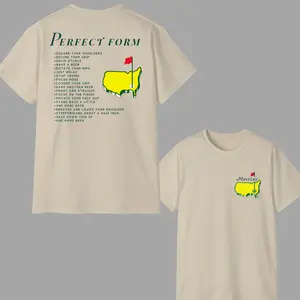 The Masters 2025 Tournament Shirt, Perfect Form Golf T-Shirt, The Masters Tournament Golf Shirt For Women, For Men