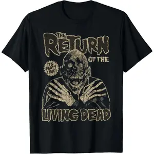 Vintage Return Of The Living Dead Move Horror fans Casual Short Sleeve Cotton T-Shirt