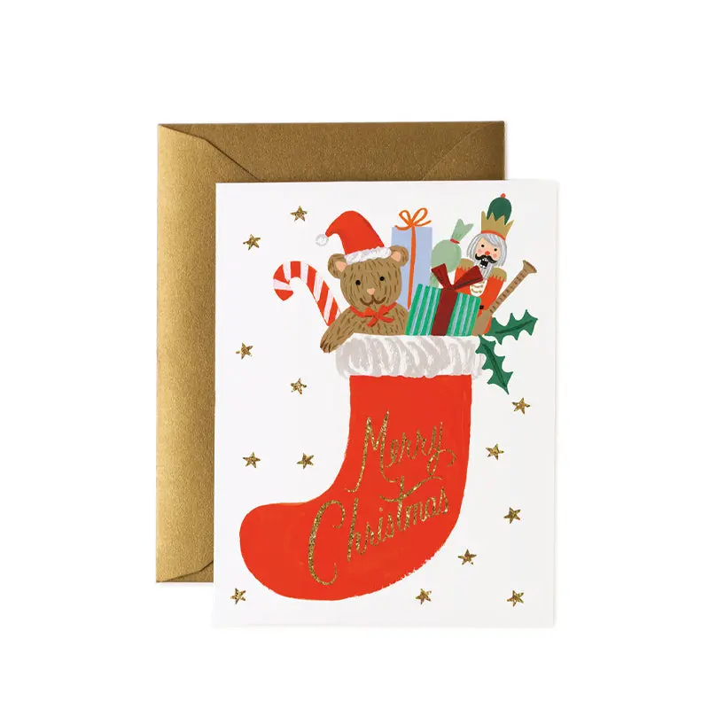 RIFLE PAPER CO. | Toy Stocking Card