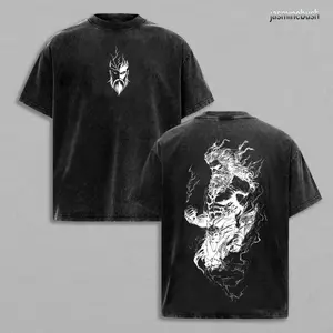 Zeus Vintage Washed T-Shirt | Greek God Mythology Tee | Olympian Warrior Graphic Shirt
