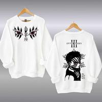 hoodless sweatshirt-white