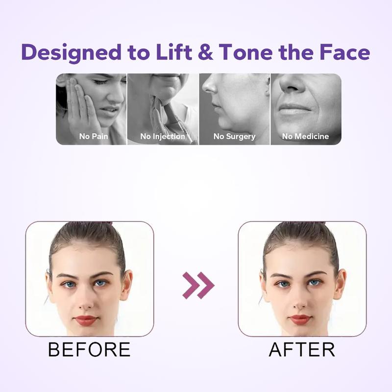 Summer V Line Face Lifting Strap Adjustable Chin Strap for Sleeping Double Chin Reducer for Women Jaw Line Sculptor Eliminator Mask Shaper for Jawline Neck Lift Jaw Tightening Exerciser Facial Purple