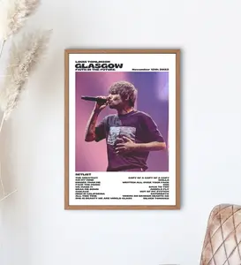 Louis Tomlinson Faith In The Future World Tour Glasgow, November 12th 2023 Decor Decoration