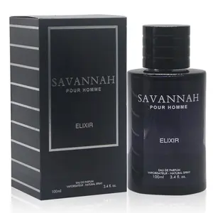 Savannah Elixir Pour Homme EDP 100ml | Luxury Men’s Cologne, Fresh & Woody Scent