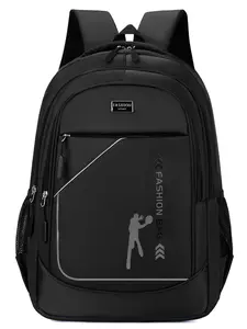 Large Capacity Sports Backpack, Waterproof Nylon Material, Youth & Student Casual Water Resistant Bookbag, Ideal for School and Daily Use, Casual Travel Backpack