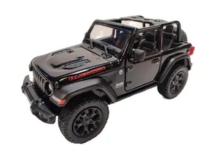 KINSMART 1:34 scale 2018 JEEP WRANGLER (OPEN TOP)