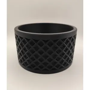 Modern Slanted Square Planter Geometric Decorative Plant Pot