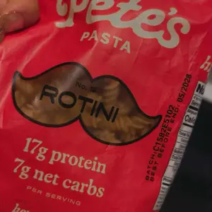 Pete’s Protein Pasta Short Variety Pack – Penne, Rotini & Elbow Macaroni – Protein-Packed, Less Carbs Healthy