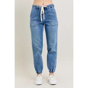 Judy Blue High Waist Jogger Denim Jeans 88948 Fit Womenswear