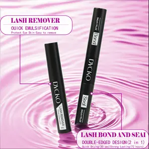 Dycko 3D False Eyelash Gift Box Set, 14-Piece D Curl Waterproof Long-Lasting Natural Dense Individual Eyelashes Kit with Tools & Accessories