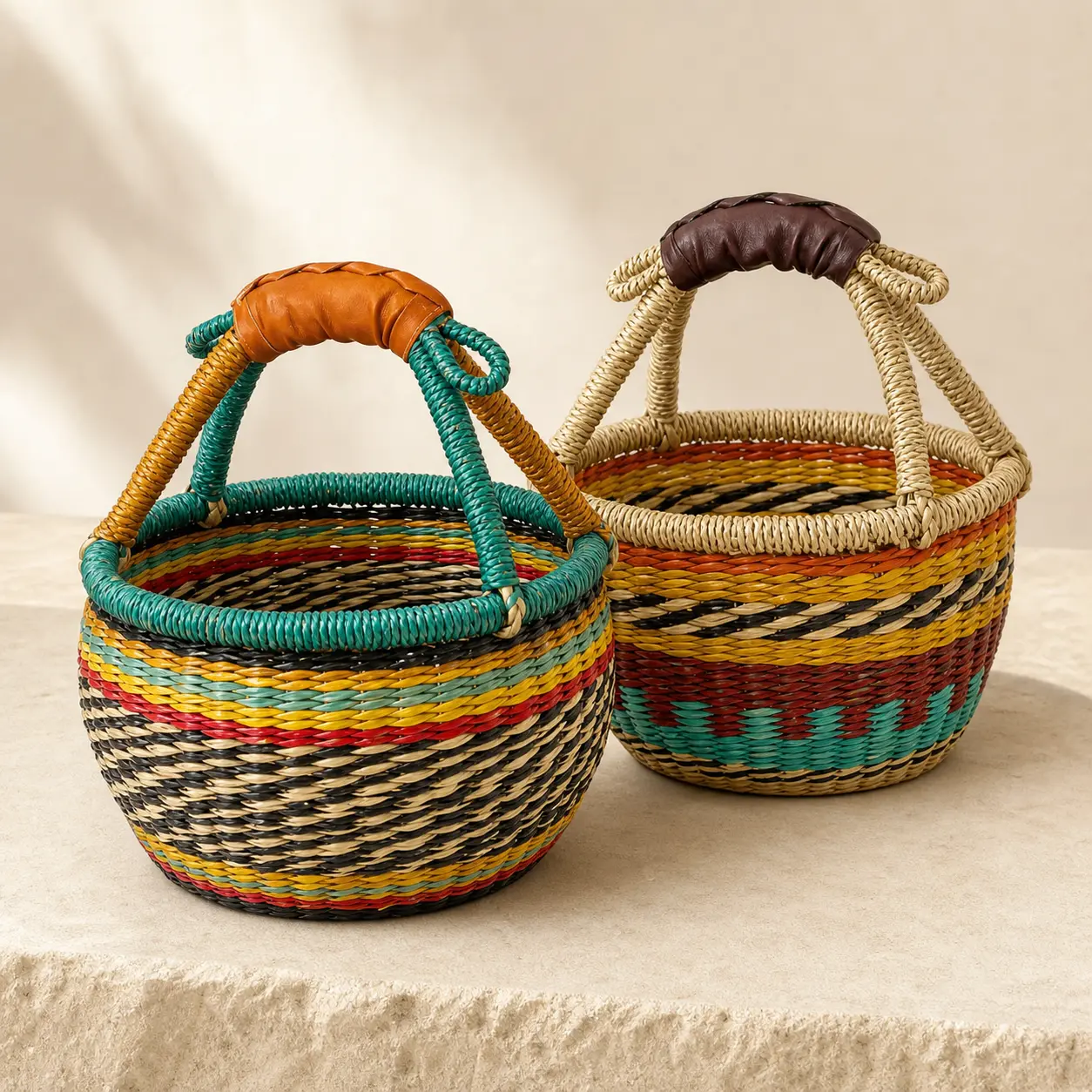 Eco-Friendly Natural Farmers Market Basket for fresh flowers, weekend markets, and everyday living.