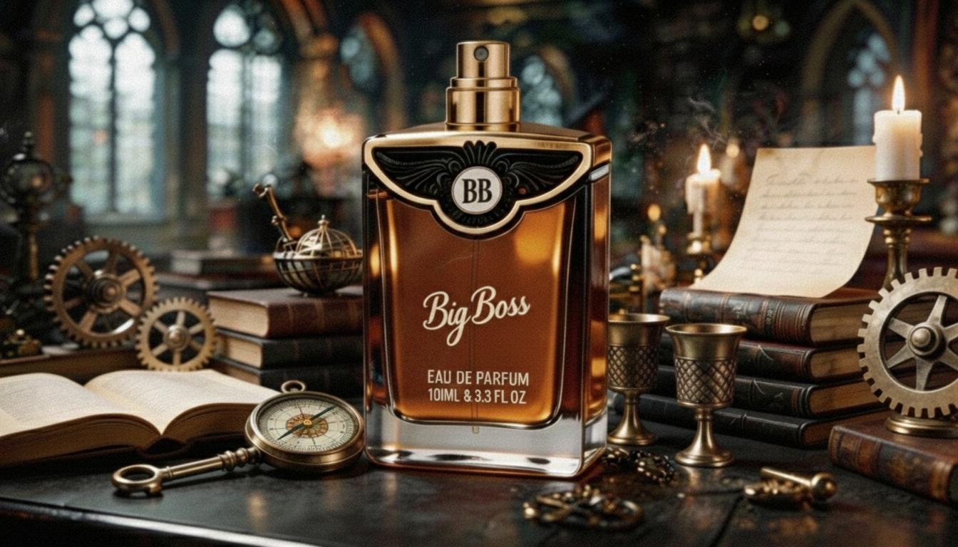 BIG BOSS Intense Eau de Parfum for Men | Premium Fragrance with a Confident Leader’s Aura, High-End Everyday Cologne 100ml