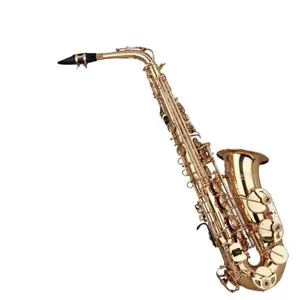 Wisemann Taurus 0901AS Alto Saxophone,Eb, brass lacquered finish, strong thumb rest design, body and key caps engraving, with case and mouthpiece