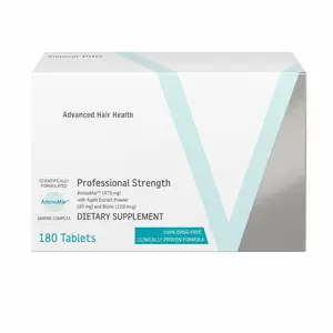 Professional Healthcare Edible Hair Growth Supplement - 180 Tablets for Thicker, Fuller Hair
