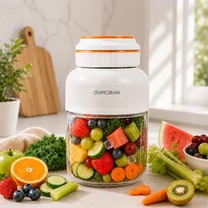Portable Blender for Smoothies and Shakes, 44oz Personal Blender with LED Screen, USB Rechargeable Mini Blender, Smoothie Maker for Protein Shakes, Fruits, Vegetables and Ice Crushing