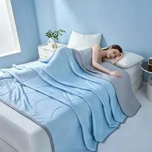 Air Conditioner Cooling Blanket (90"x90" Queen Size), Summer Cool Bedding for Hot Sleepers