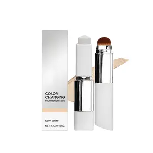Detachable Brush - Korean Skin Care Concealer Stick  Cream Foundation Makeup Stick-A34
