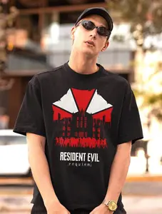 Resident Evil Requiem Shirt - Raccoon City Tee,Horror Game Tee,Grace Ashcroft,Leon Kennedy