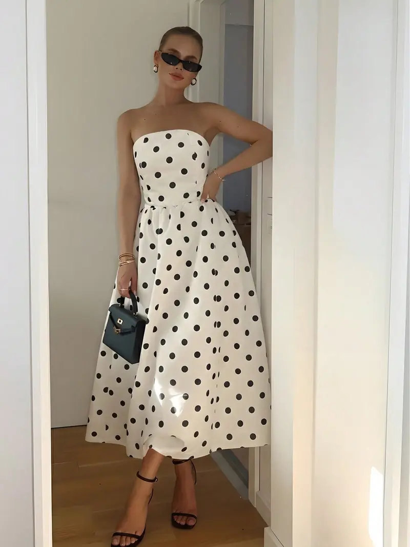 lioness polka dot dress - TikTok Shop