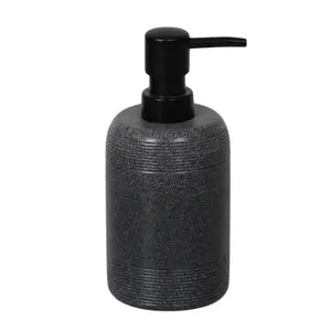 1PC Shatterproof Resin Soap Dispenser Sandstone Finish Bathroom Soap Holder