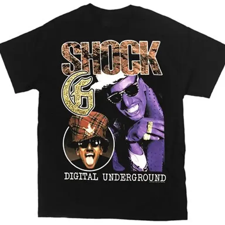 DIGITAL UNDERGROUND 'Shock G' Vintage Style T-Shirt