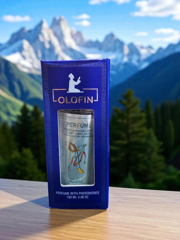 Olofin Retiro Perfume with Pheromones 100 ML 3.38 OZ Spiritual Cleansing Fragrance for Women and Men Ideal for Protection and Spiritual Cleansing