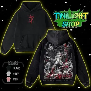 Doom the Dark Ages Eternal v2 doom slayer Game RPG action fps GOTY Washed Tshirt 2 Sided Cotton unisex graphic tees hoodie game merch Menswear Clothes Soft Top Apparel Seamless