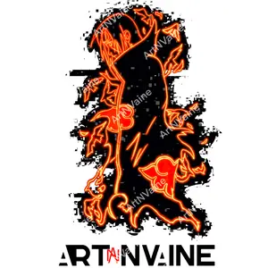 Itachi (Glitch) Print