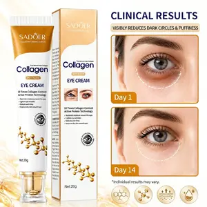 Age Correcting Eye Cream, Collagen Moisturizing Eye Cream for Anti Aging Eye Serum for Dark Circles Puffiness and Bags for Women Nourishing Repair Tightening and Lifting
