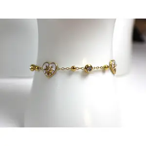 Celestial Heart Charm Bracelet