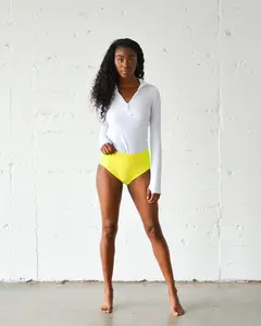 Women's Swim Bottoms - Citron