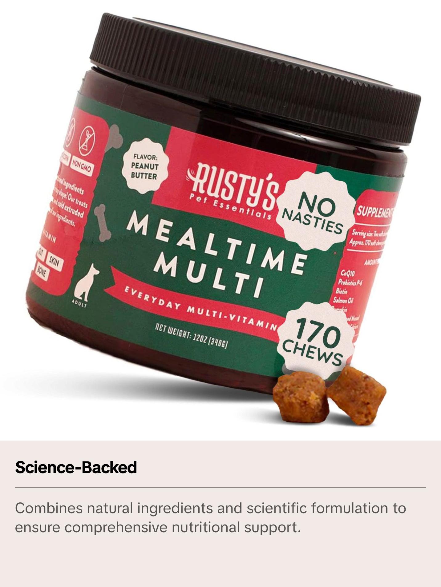 Multivitamin Chew For Dogs - Mealtime Multi