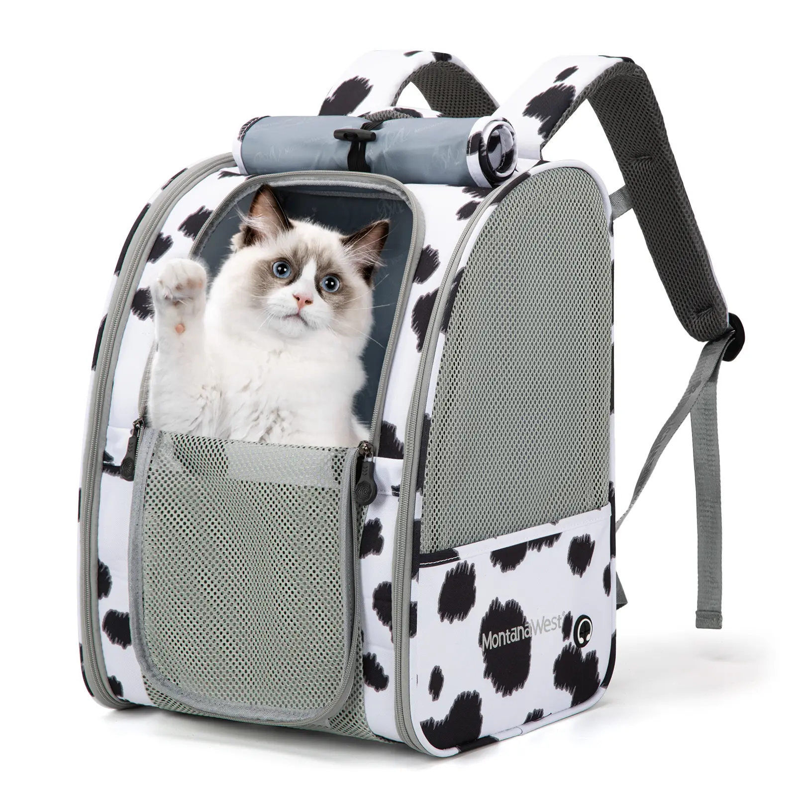 Montana West Cat Carrier Backpack for Small Medium Dog  display picture 1