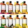 100ML Fruity Essential Oil for Diffusers & Humidifiers-3 Packs, Lemon Apple Strawberry Scented Aromatherapy Oil for DIY Candles & Perfume Making, Long Lasting, Calming Home Fragrance, Scented Oils