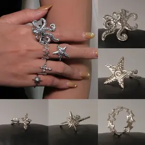 [NEW] Adjustable Stainless Steel Ring – Summer Minimalist Jewelry, Waterproof Open Ring