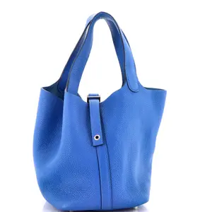 Pre-owned HERMÈS material Bucket Bags Hermes Picotin Lock Bag Maurice PM by Rebag