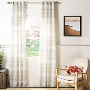 Safavieh Liberty Window Panel Gray