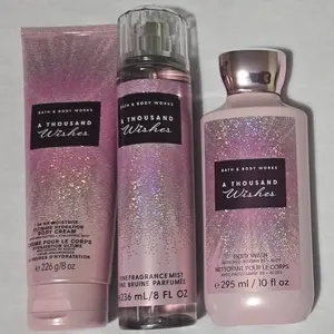 HOT - A Thousand Wishes Body Care Set. Shower Gel 10 Fl Oz, Fine Fragrance Mist 8 Fl Oz and Body Cream 8 Fl Oz