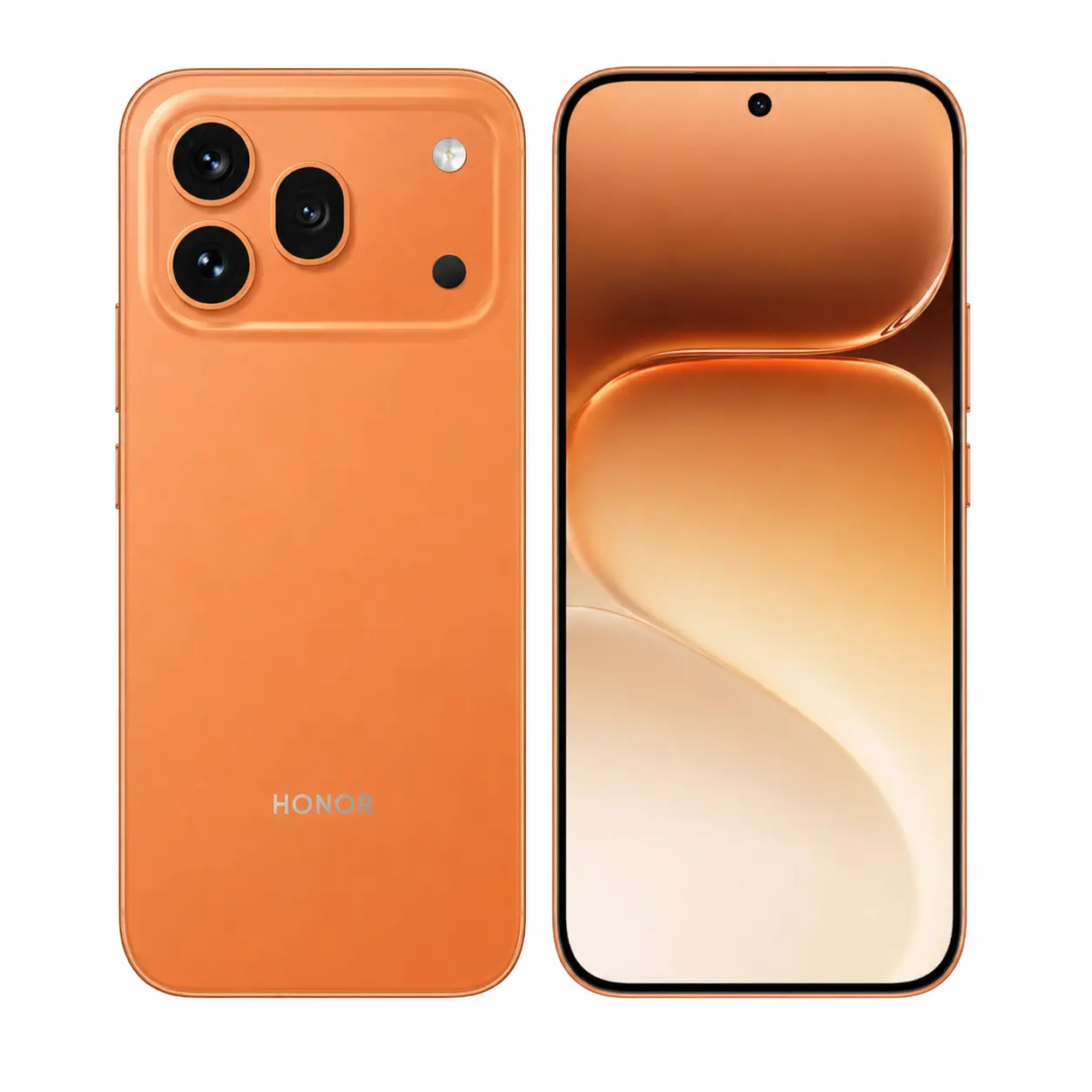 HONOR 600 Pro 5G 512GB ROM 12GB RAM Dual SIM GSM Unlocked - Orange