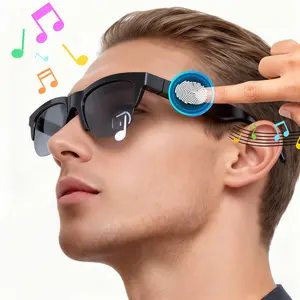 Smart Glasses with Wireless 5.3 Headphone, Driving & Outdoor Sport, HD Mic, Stereo Dual Speaker, Touch Control, Wearable Earphone, Smart Audio Glasses