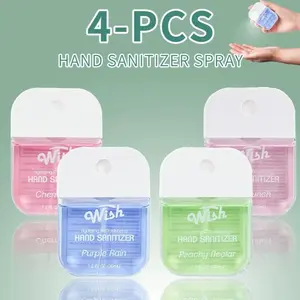 Wish Power Mist Hydrating Hand Sanitizer Spray Fragrance, Hydrated, Travel Size, Suitable for Gift Giving