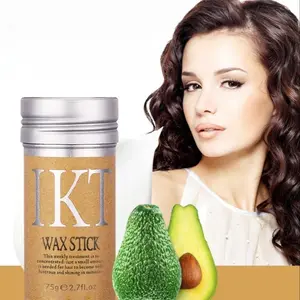 Avocado Edge Control Wax Stick, Hair Styling Wax Stick, Heatless Styling Tool for Women & Men, Ideal for Kids Hair Styling and Grooming
