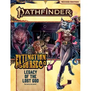Paizo PZO90152 2nd Edition AP & Legacy of the Lost God 2 by 6 Pathfinder Role Playing Game