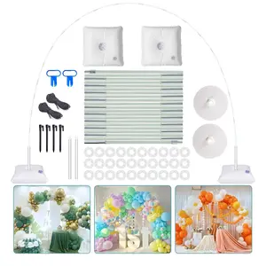 Adjustable Balloon Arch Kit with Stand & Base Wedding, Baby Shower & Party Decor Supplies
