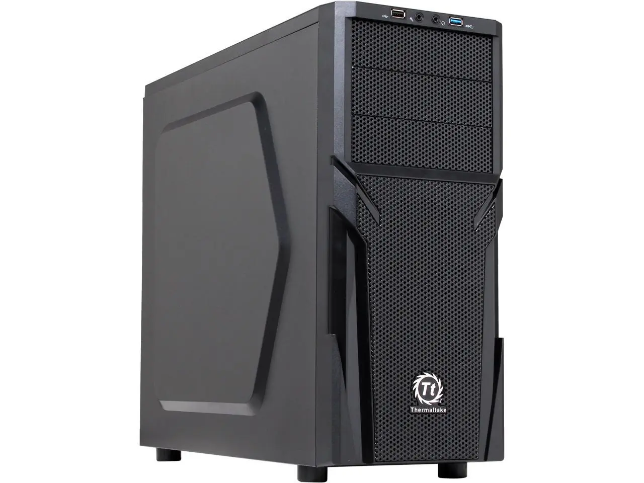 Thermaltake Versa H21 Mid Tower Computer Case with USB 3.0 and All-Black Interior(CA-1B2-00M1NN-00) Thermaltake Versa H21 Mid Tower Computer Case with USB 3.0 and All-Black Interior(CA-1B2-00M1NN-00)