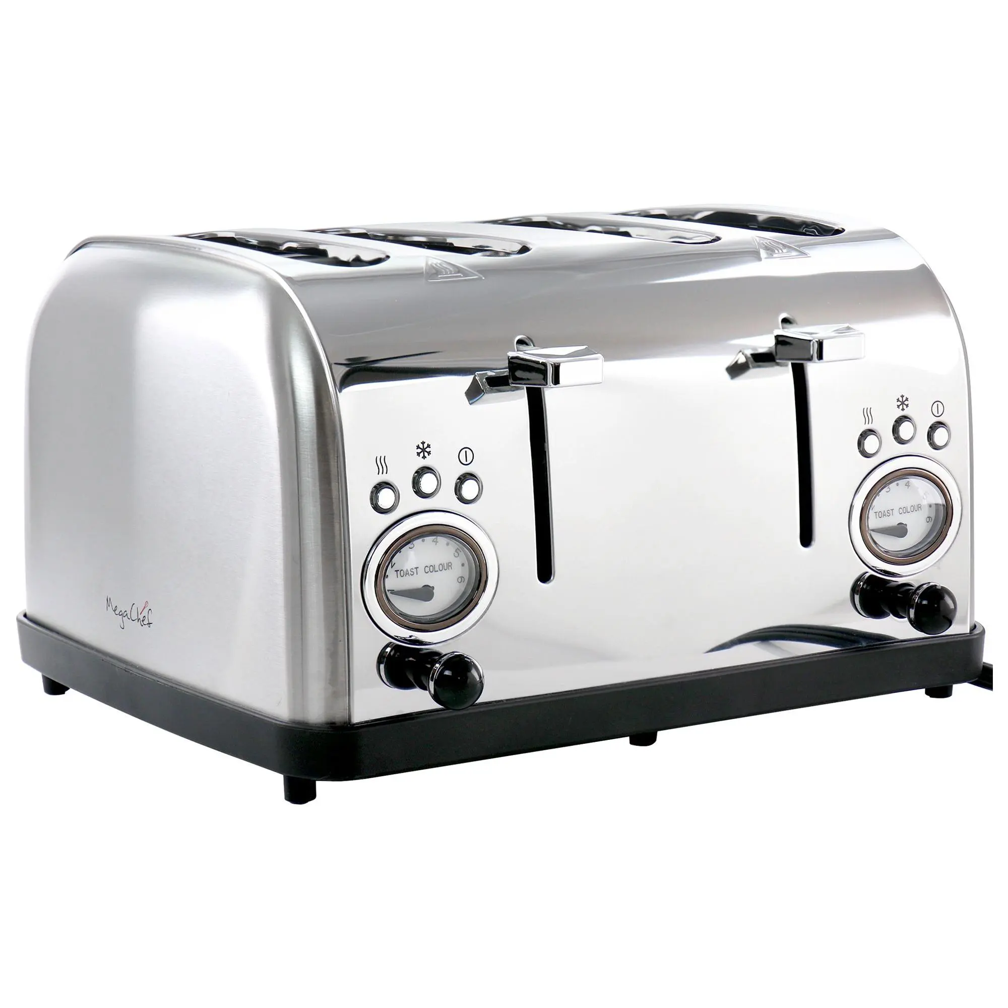 MegaChef 4-Slice Wide Slot Variable Toaster