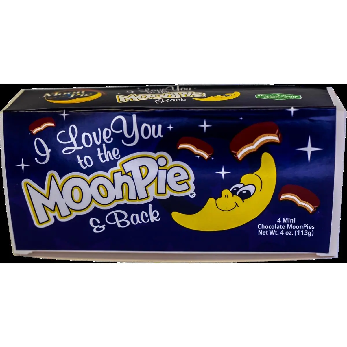 212 MAIN Moonpie Chocolate Snack Gift Set - "I Love You to the Moon & Back", 4-Count Multipack Sweet Treats Box