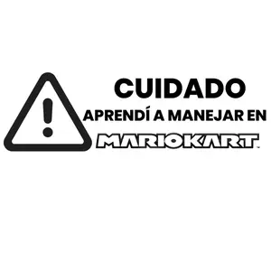 Aprendiendi a manejar Car Sticker